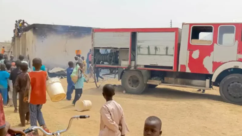 Bauchi: Residents mourn as two kids die in fire outbreak