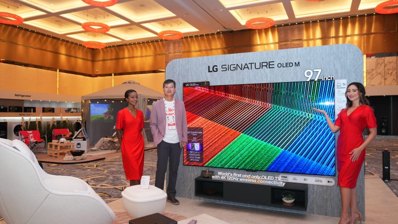 LG Electronics MEA leads with innovation in new home entertainment line-up