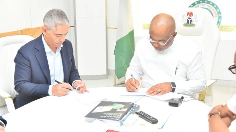 Imo Govt, German firm sign pact on clean environment management