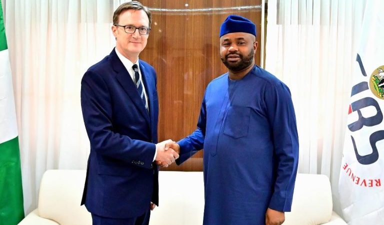 British High Commissioner Visits FIRS Chairman At Revenue House in Abuja