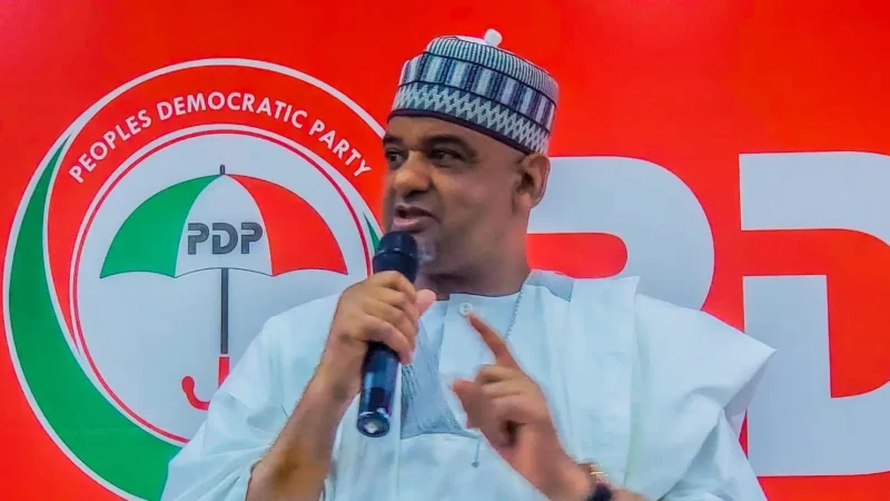 Guber Poll: PDP ready to take over Ondo – Acting National chair, Damagum