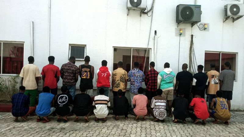 EFCC arrests 26 suspected internet fraudsters in Port Harcourt