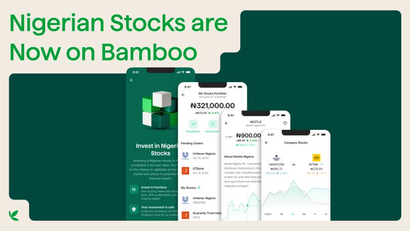 Bamboo launches Nigerian stocks to deepen retail capital markets 