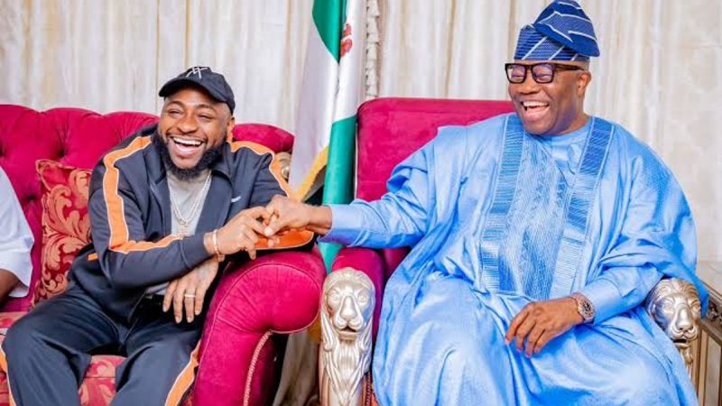 Don’t allow anybody drag you into politics – Senate president Akpabio urges Davido