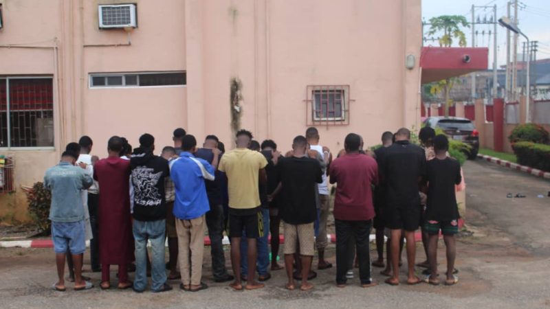 27 Suspected Internet Fraudsters Arrested In Benin City