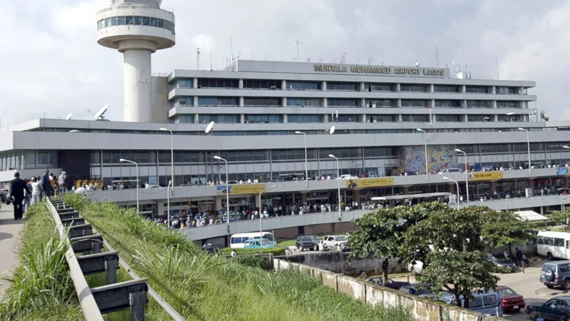 Passengers stranded as Lagos airport is shut over NLC, TUC strike [VIDEO]