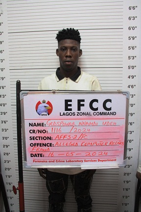 Two bag jail terms for internet fraud in Lagos