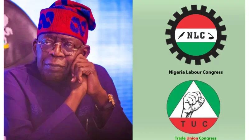 Minimum Wage impasse: Tinubu to meet NLC, TUC Thursday