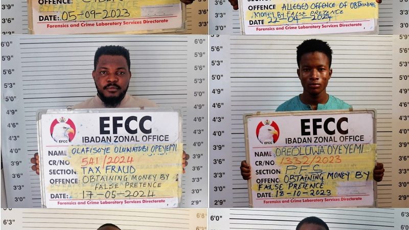 Courts jail 59 internet fraudsters  in Oyo, Ogun, Osogbo