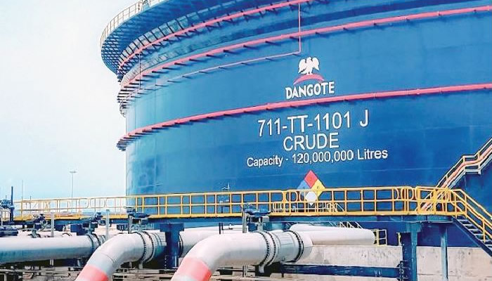 Producers decline sale of 460,000bpd crude to Dangote refinery