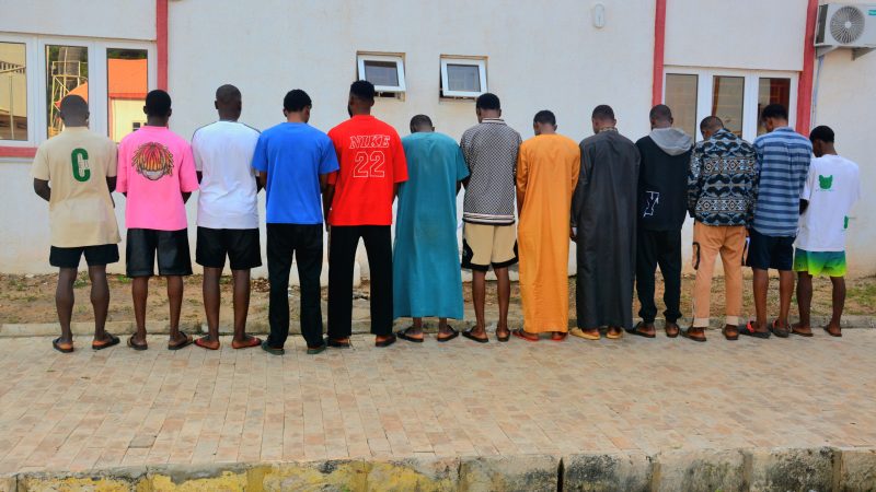 EFCC Arrests 13 Suspected Internet Fraudsters in Sokoto