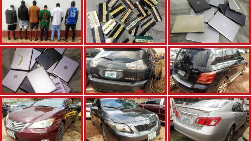 EFCC Arrests 36 Suspected Internet Fraudsters in Onitsha