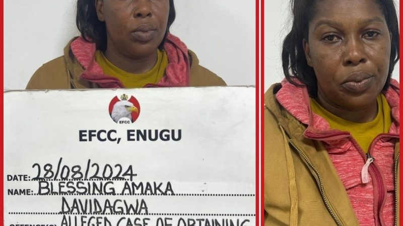 EFCC Docks Fake Nurse for Alleged N28.2m  Fraud in Enugu