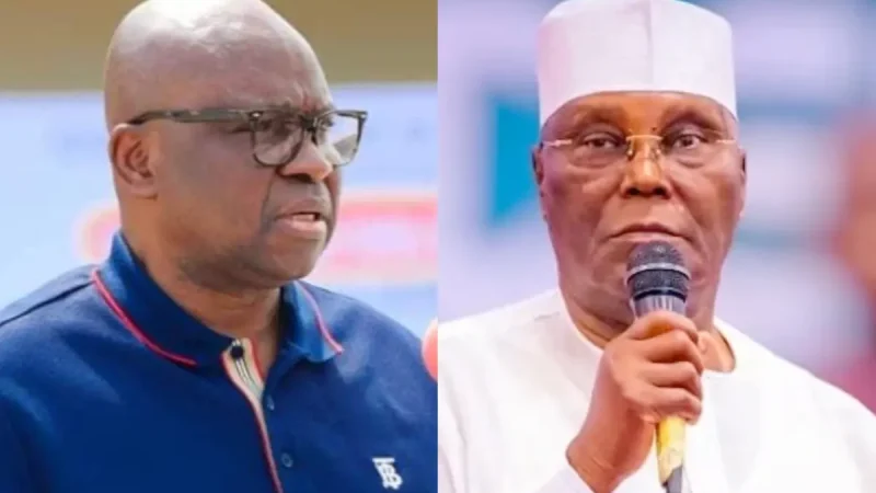 2027: Peter Obi now voice of opposition – Fayose carpets Atiku