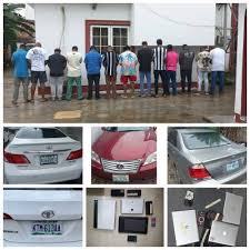  EFCC Arrests 13 Suspected Internet Fraudsters in Uyo