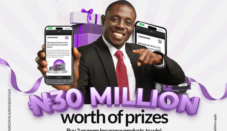 Coronation Insurance Unveils ‘Insure And Win’ Promo, Offers N30m Worth Of Prizes