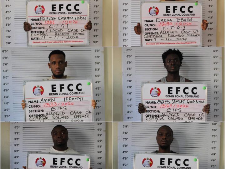 Court Jails 15 Internet Fraudsters in Benin City