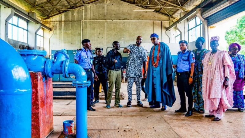 Oyo Govt. Resuscitates Abandoned Osupa Water Reservoir In Ogbomoso