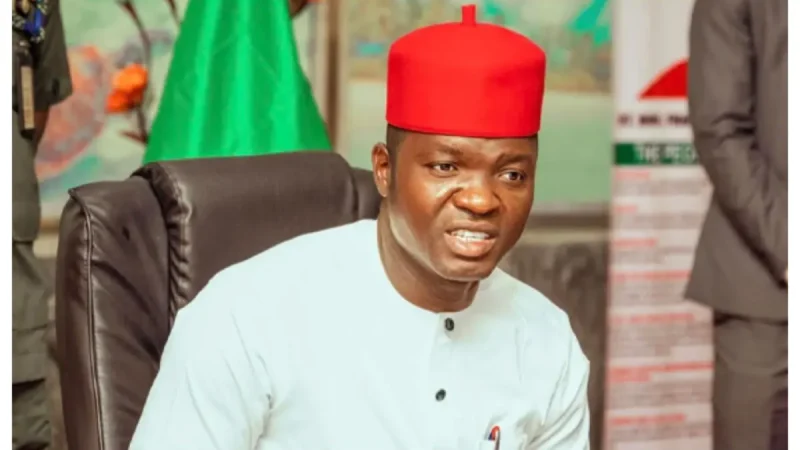 Ebonyi 2027: Umahi endorses Nwifuru for 2nd term