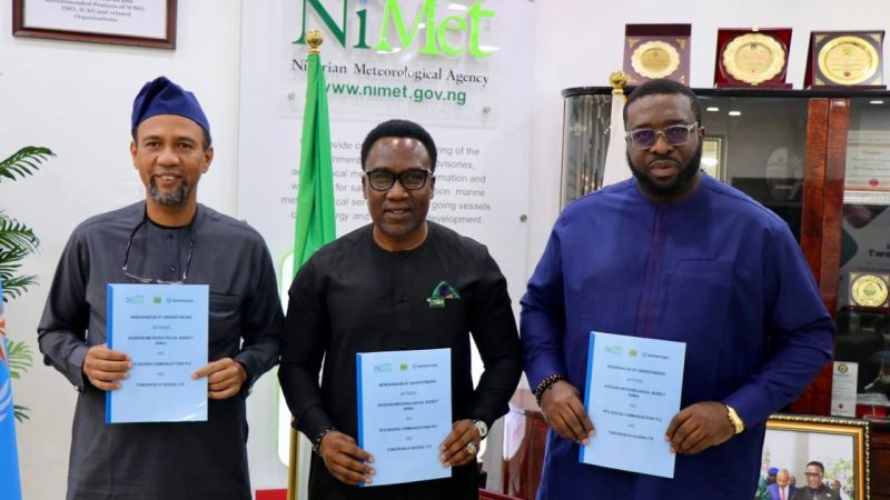 Food Security: NiMet, MTN, Tomorrow.io Partner on Digital Climate Advisory Services