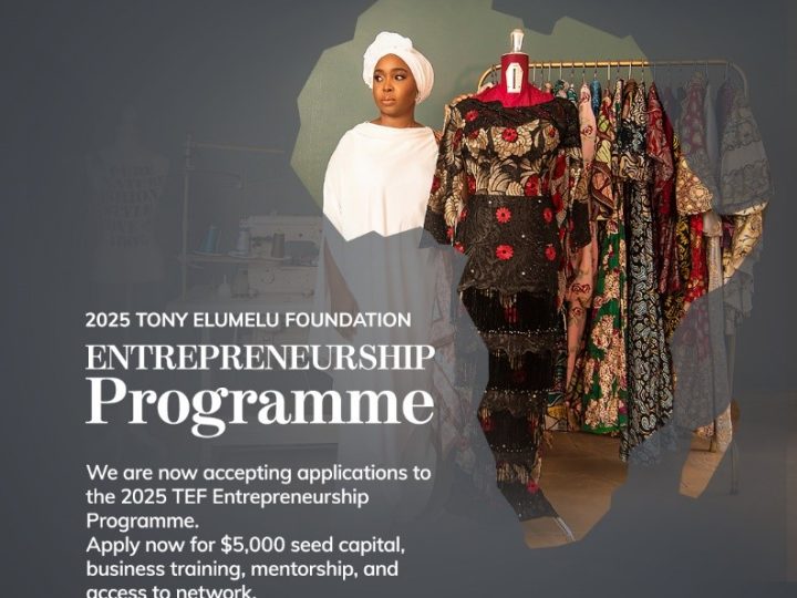 The Tony Elumelu Foundation Opens Applications for 2025 Entrepreneurship Programmes