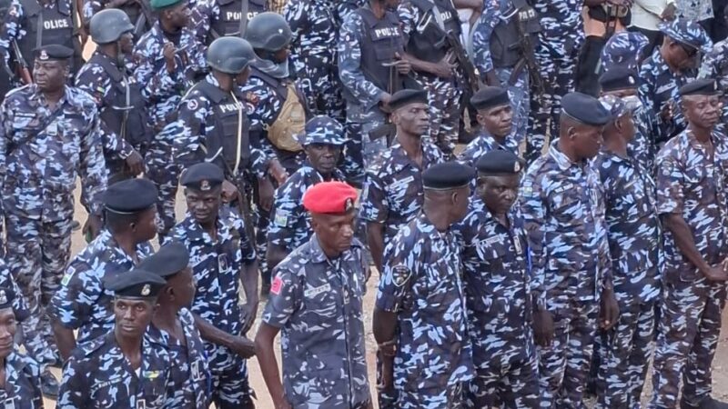 Police, military make heavy personnel deployment for Emir of Fufore coronation