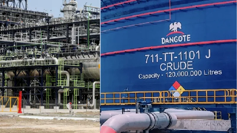 Dangote Refinery Offers 500 Million Litres Of Petrol For Domestic Use