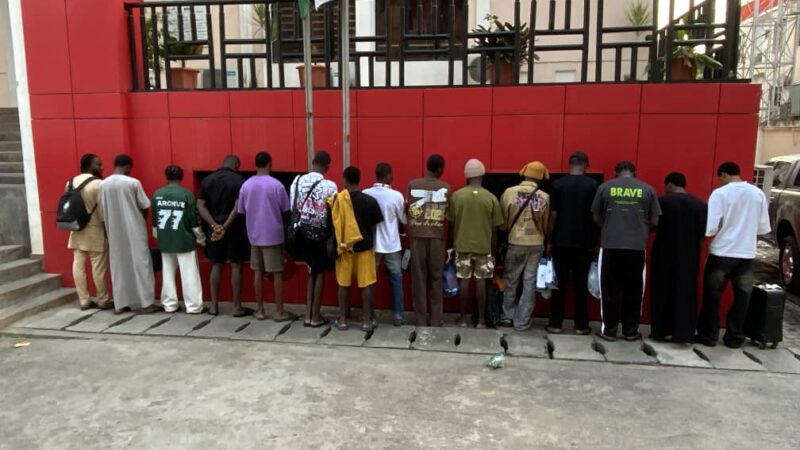 EFCC Arrests 15 Suspected Internet Fraudsters in Abuja