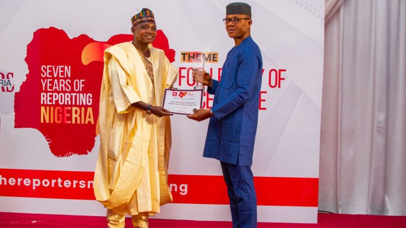 Olukoyede is anti-corruption Crusader of the Year 2024