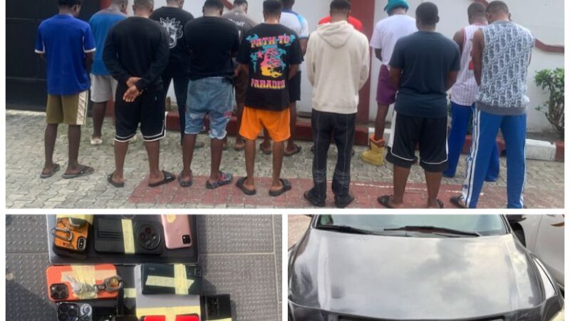 EFCC arrests 14 suspected internet fraudsters in Uyo