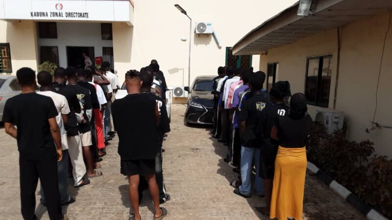 EFCC Arrests 40 Suspected Internet Fraudsters in Niger State  