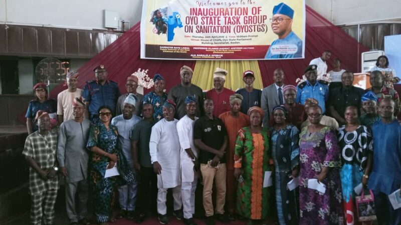 Oyo Govt. inaugurates 20-man task group on sanitation
