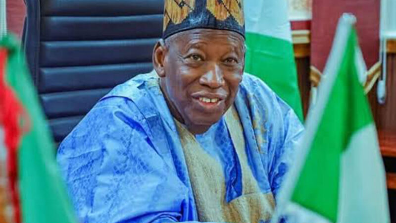Ganduje responds to Buba Galadima’s criticism, calls him “failed politician”