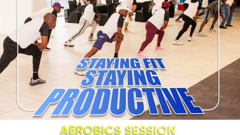 ACAMB Champions Bankers Wellness with Aerobics Fitness Session