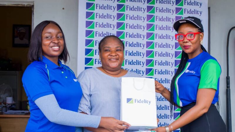 Fidelity Bank uplifts old People’s home with essential items donation