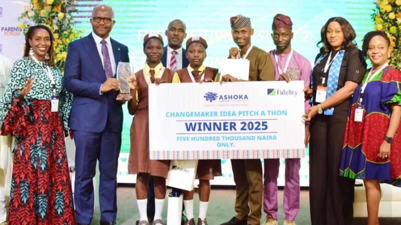 Fidelity Bank partners Ashoka to empower young innovators