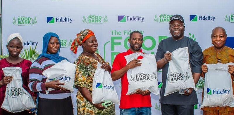 Fidelity Bank extends relief efforts to Eti-Osa community with Food Bank Initiativer