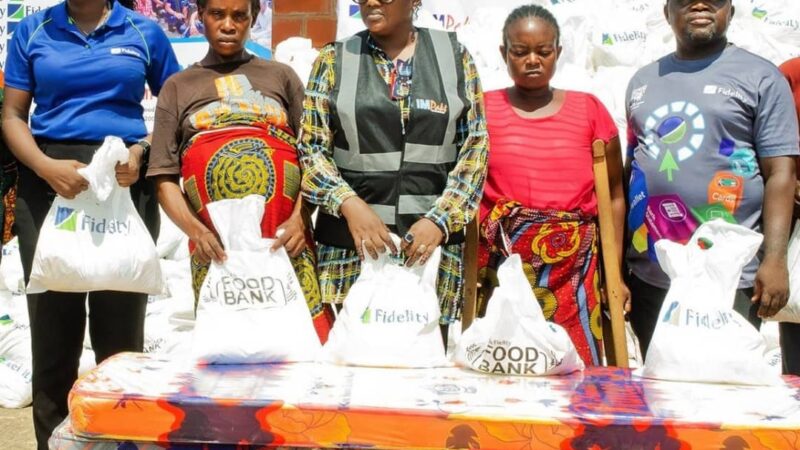 Fidelity Bank delivers hope to IDP in Benue