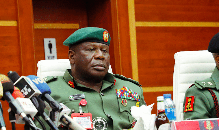 Crude output: COAS commends soldiers as Tantita sets 2mbpd target