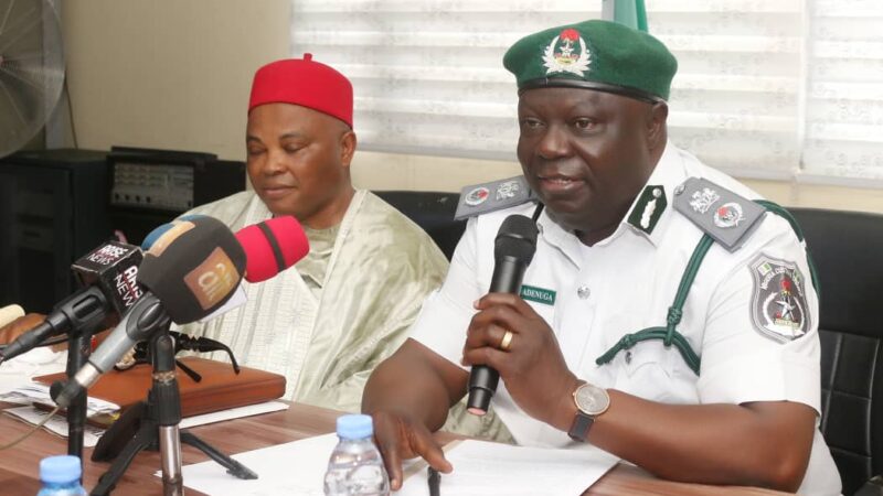 Comptroller Wale Adenuga pledges to boost trade facilitation, as he assumes leadership at Seme Command