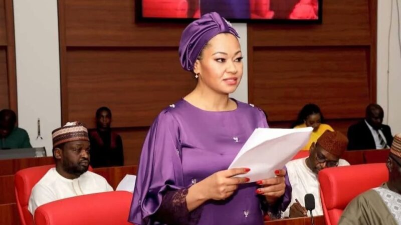Natasha resumes at Senate, calls Akpabio dictator