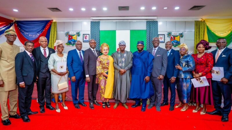 Lagos: Sanwo-Olu appoints 10 new Permanent Secretaries, reshuffles eight
