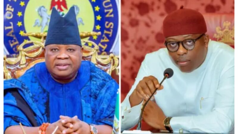 PDP sinks deeper as Fubara, Adeleke formally dump party
