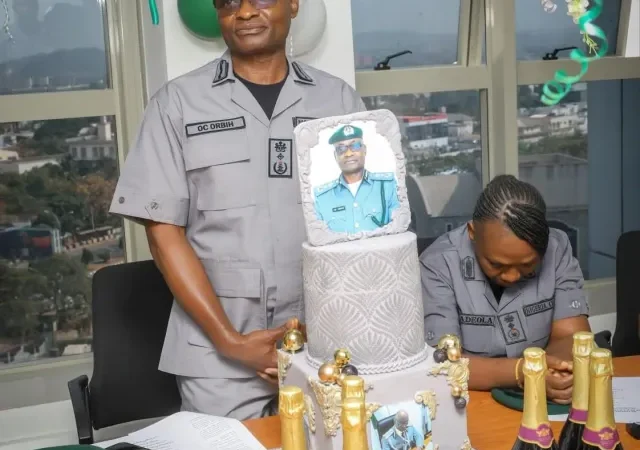 NCS Honours DCG Charles Orbih with Heartfelt Send-Off, Birthday Tribute
