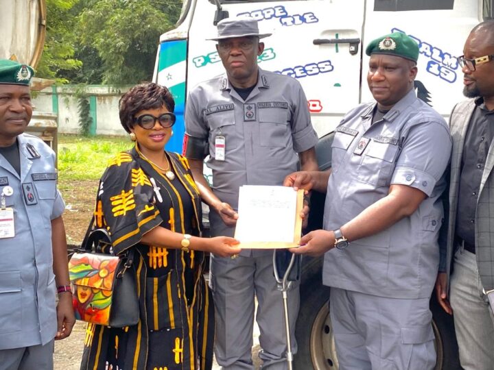 Customs hands over 159,000 litres of seized fuel to NMDPRA